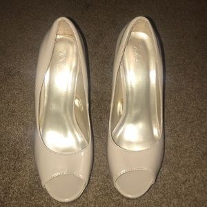 Nude forever 21 high heels